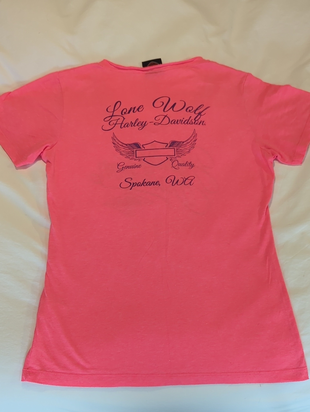 Harley Davidson S Short Sleeve Top - Picture 2 of 2